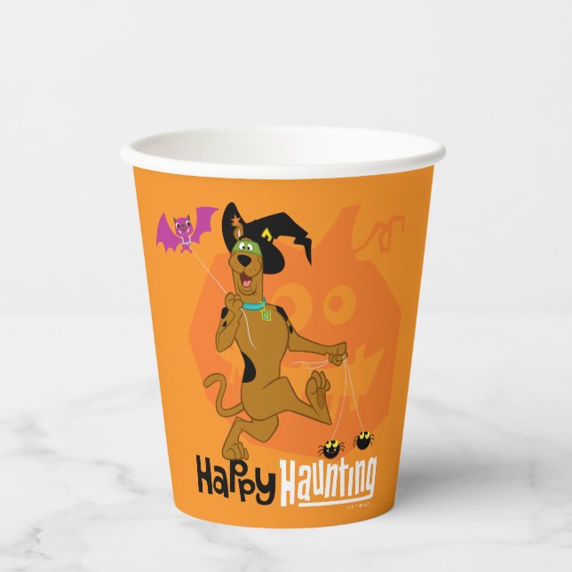 Vasos De Papel Scooby-Doo | Atroz feliz (Anverso)