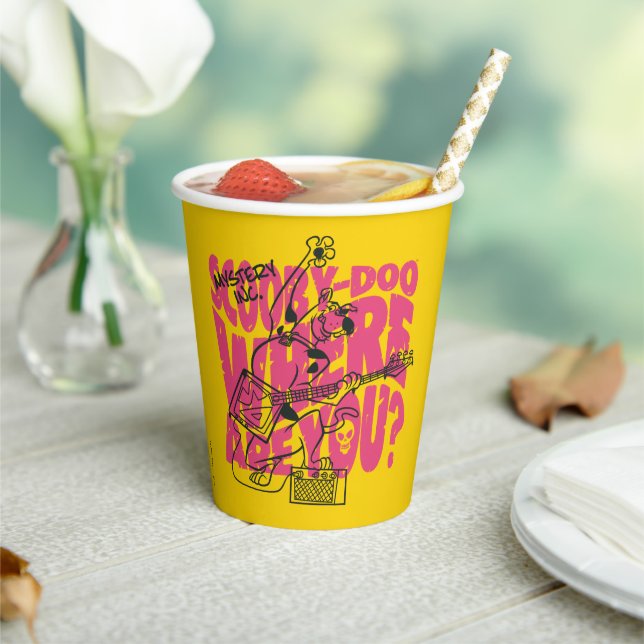 Vasos De Papel Scooby-Doo ¿Dónde Estás El Punk Guitar Riff (in situ)