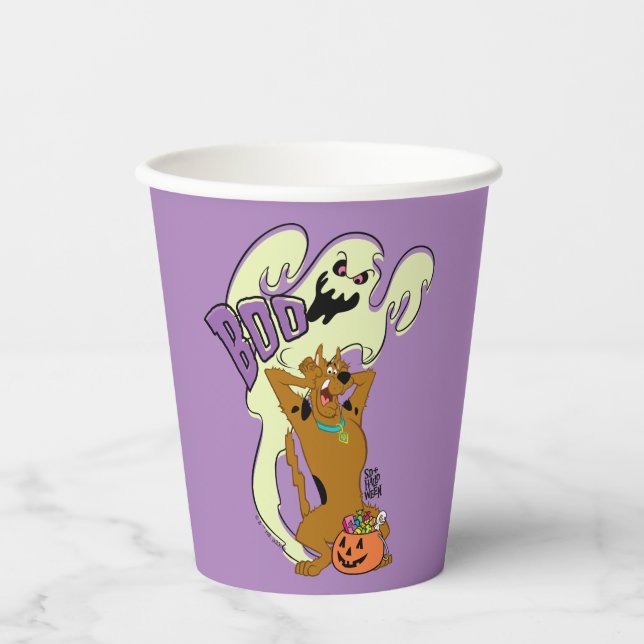 Vasos De Papel Scooby-Doo | Scooby-Doo Boo (Anverso)