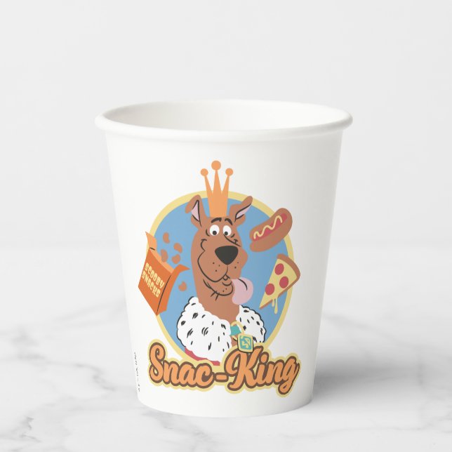 Vasos De Papel Scooby-Doo Snac-King (Anverso)