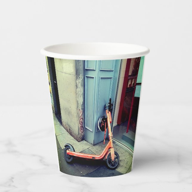Vasos De Papel Scooter (Anverso)