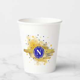 VASOS DE PAPEL SCUDETTO NAPOLI 2025