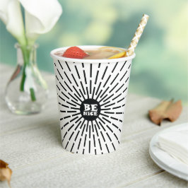 Vasos De Papel Sé Amable