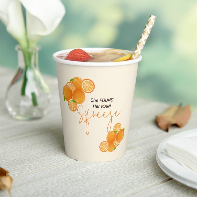 Vasos De Papel Se Encuentra Su Despedida de Soltera (in situ)