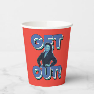 Vasos De Papel Seinfeld Elaine - ¡Fuera!