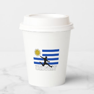 Vasos De Papel Selección De Fútbol De Uruguay