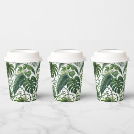 Vasos De Papel Selva Tropical
