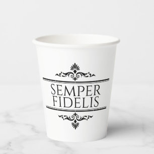 Vasos De Papel Semper Fidelis