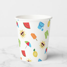 Vasos De Papel Sencillamente verano