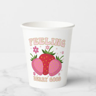 Vasos De Papel Sensación de Berry Good