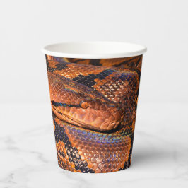 Vasos De Papel Serpiente Python