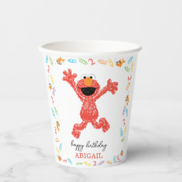 Vasos De Papel Sesame Street Elmo | Birthday Crayon