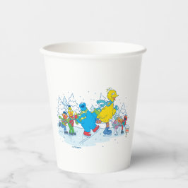 Vasos De Papel Sesame Street | Ice Skating Friends