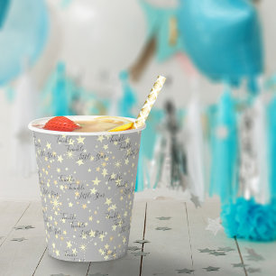 Vasos De Papel Sexo suave Neutral Twinkle Twinkle Little Star