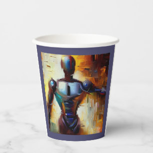 Vasos De Papel SF - Héroe de Inteligencia Artificial 1