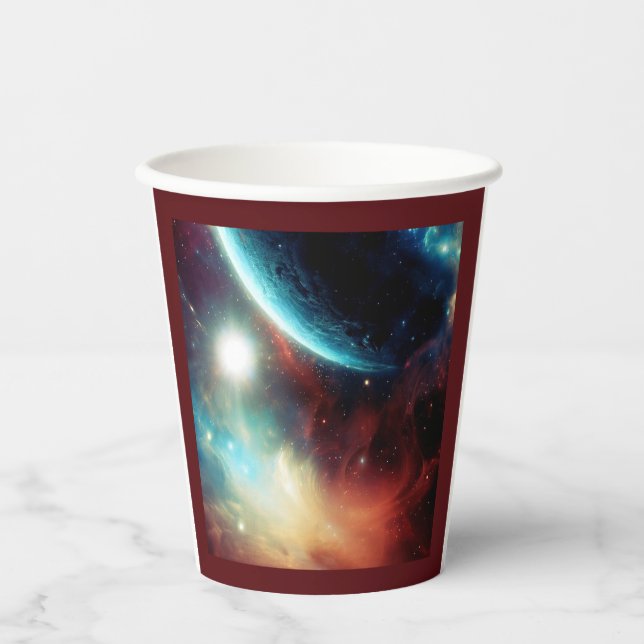 Vasos De Papel SF - Opera espacial 3 (Anverso)