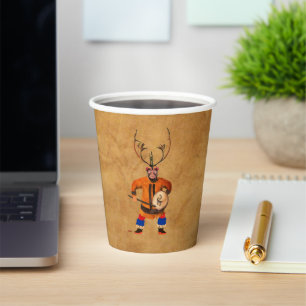 Vasos De Papel Shaman tamborilero