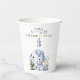 Vasos De Papel Shy Guy Birthday Paper Cups