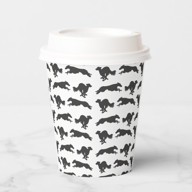 Vasos De Papel Silken Windhounds (Anverso)