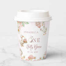 Silly Goose Flower Garden champiñón Primer cumplea