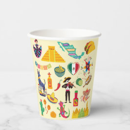 Vasos De Papel Símbolos de México
