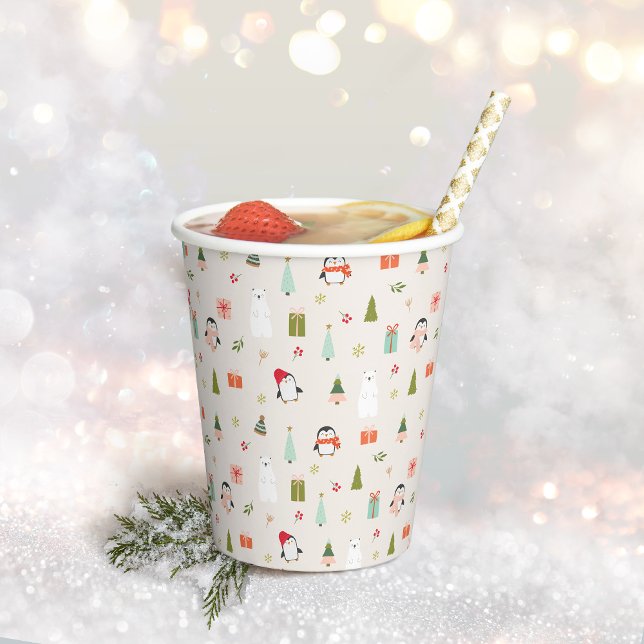 Vasos De Papel Símbolos de Navidades pequeños (Subido por el creador)