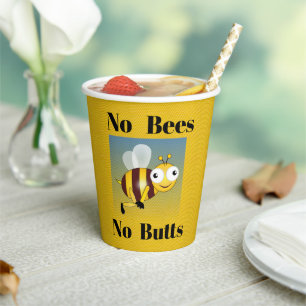 Vasos De Papel Sin abejas sin papas