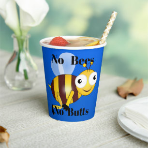 Vasos De Papel Sin abejas sin papas