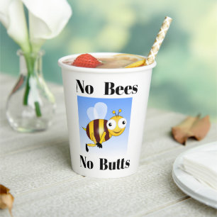 Vasos De Papel Sin abejas sin papas