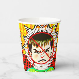 Vasos De Papel Sin bullying