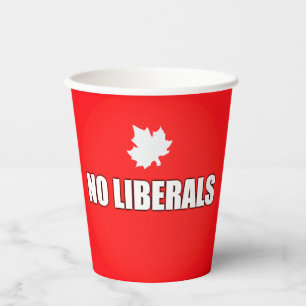 VASOS DE PAPEL SIN LIBERALES