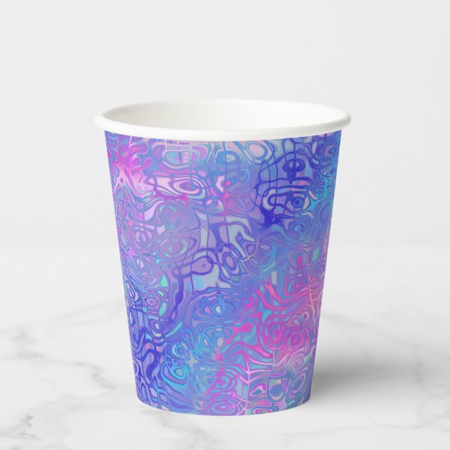 Vasos De Papel sinestesia poliarmónica: (Anverso)