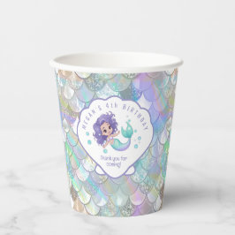 Vasos De Papel Sirena irlandés Scales Clam Shell V1 ID1144