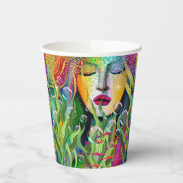 Vasos De Papel Sirena mágica