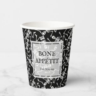 Vasos De Papel Skeletons BONE APPÉTIT