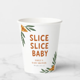 Vasos De Papel Slice Slice Baby Pizza Baby Shower