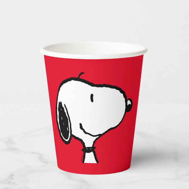 Vasos De Papel Snoopy Smile Giggle Laugh (Anverso)