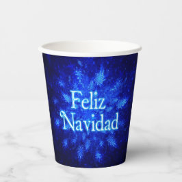 Vasos De Papel Snowburst - Feliz Navidad