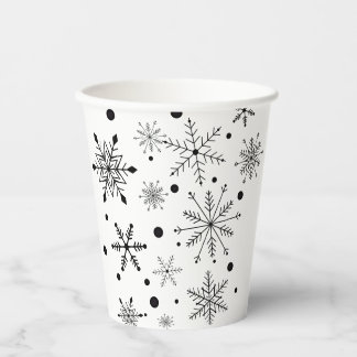 Vasos De Papel Snowflake Paper Cup