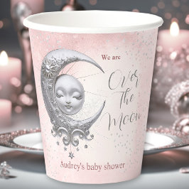 Vasos De Papel Sobre las tazas de papel Baby Shower del Chica ros