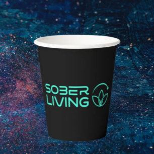 Vasos De Papel Sobrio y brillante - Lotus Power Paper Cup