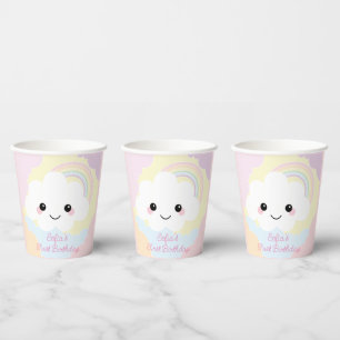 Vasos De Papel Sofia Cloud
