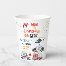 Sonar la alarma y agarrar tu equipo 3er cumpleaños