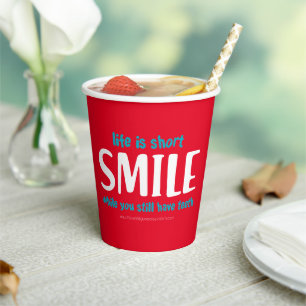 Vasos De Papel Sonrisa
