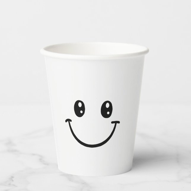 Vasos De Papel Sonrisa (Anverso)