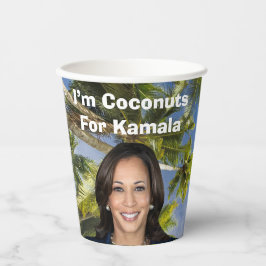 Vasos De Papel Soy Cocos para Kamala