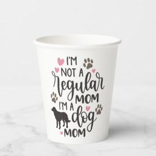 Vasos De Papel Soy una madre de perro