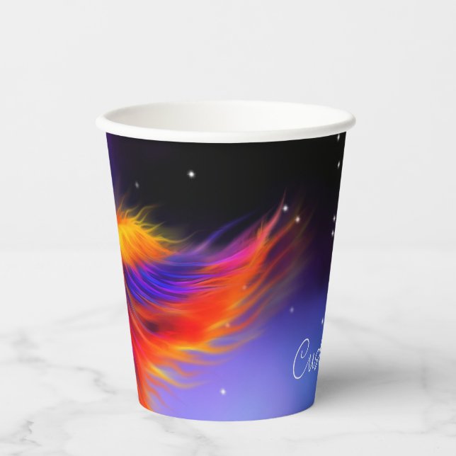 Vasos De Papel Space Phoenix Nebula (Anverso)