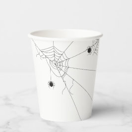 Vasos De Papel spider web net