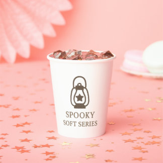 Vasos De Papel Spooky Soft Series Halloween Paper Cup
